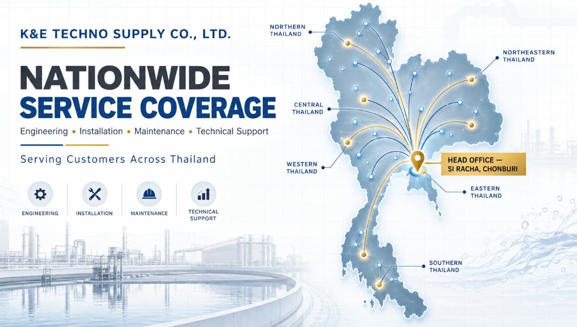 Nationwide service coverage across Thailand