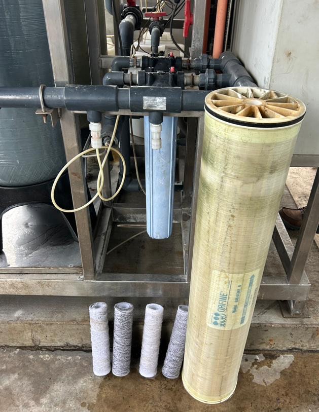 EDI stack and membranes